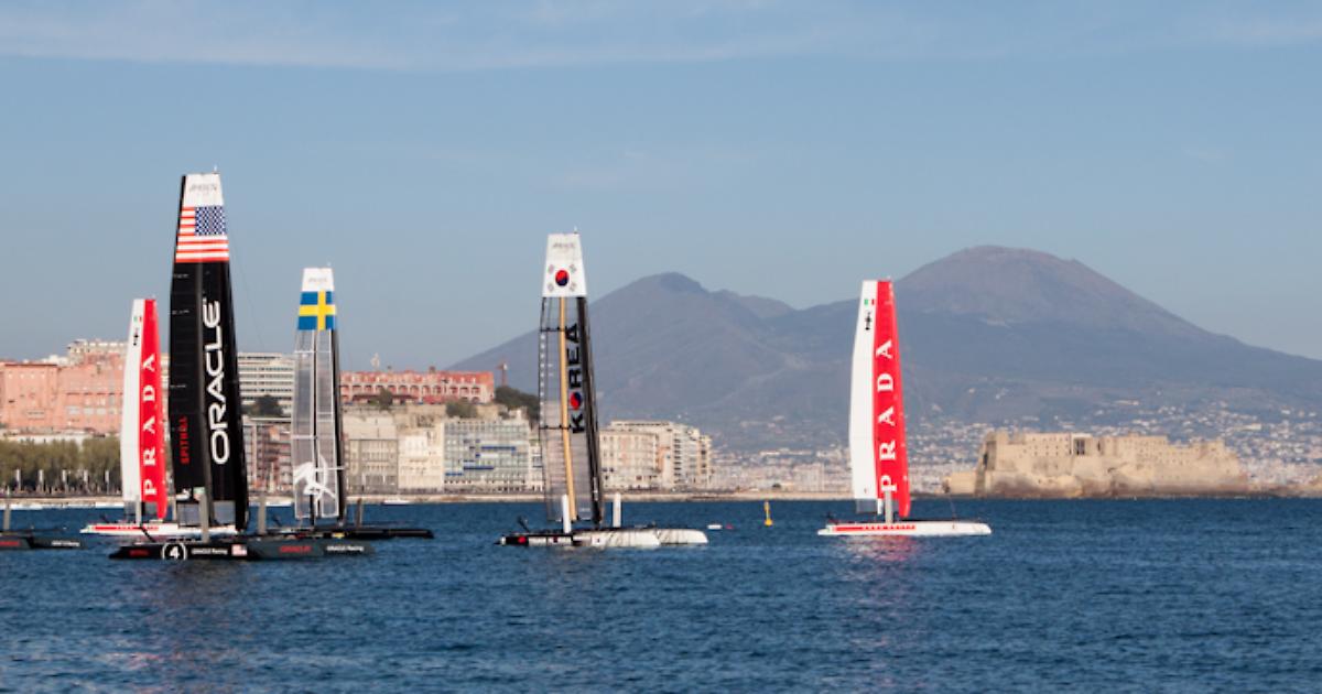 Oracle e Luna Rossa nel Golfo
